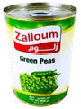 Zalloum Green Peas