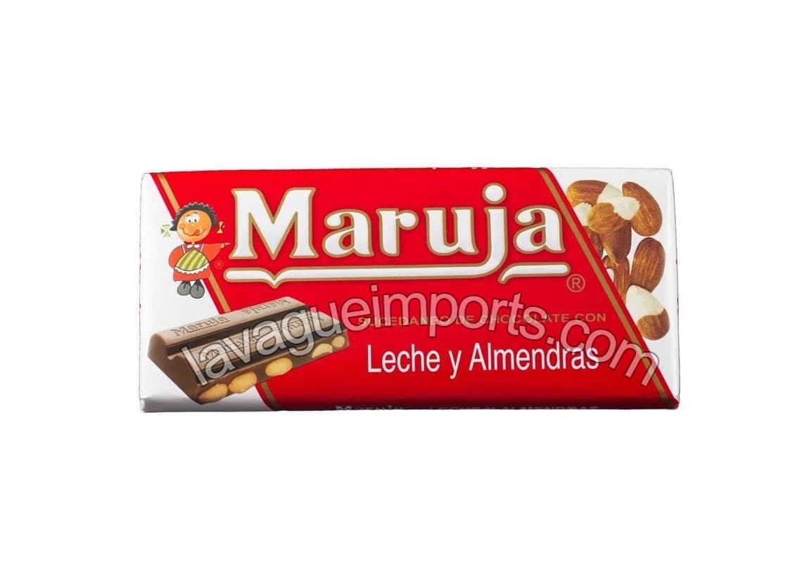 Maruja Milk Chocolate Bar w/ Almonds