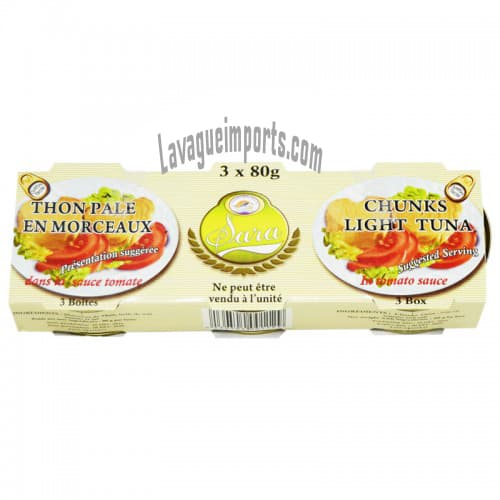 Tuna With Tomato Sauce Sara (pack 3)