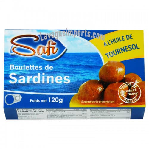 Balls Sardines With Sunflower Oil Safi