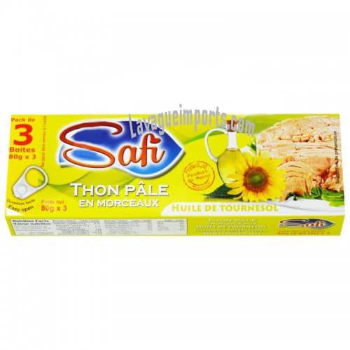Tuna With Sunflower Oil Safi (pack 3)